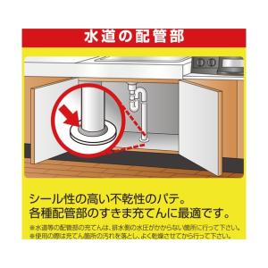 セメダイン すきまパテ 白 200g HC-1...の詳細画像2