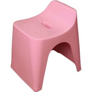 シンカテック ヒューバス バススツールh30 ピンク 300×355×400  HU-P 風呂いす
