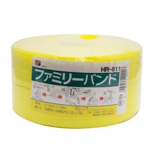 三友産業 ファミリーバンド 黄 巾：15mm長さ：200m HR-811