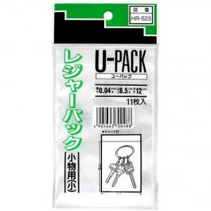 三友産業 ユーパック レジャーパック 横：85mm縦：120mm厚み：0.04mm HR-523