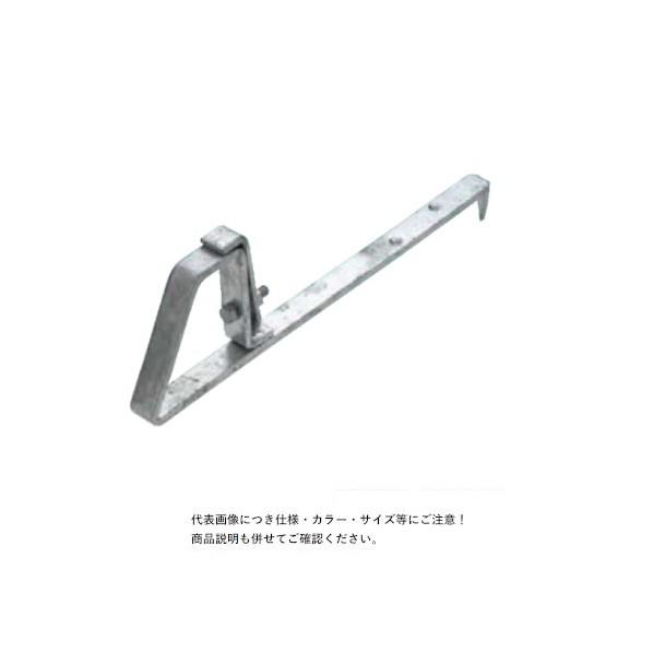 スワロー工業 D321 ドブ 生地 P型アングル雪止 H80 爪付 6×22 釘打 グレー(灰) 1...