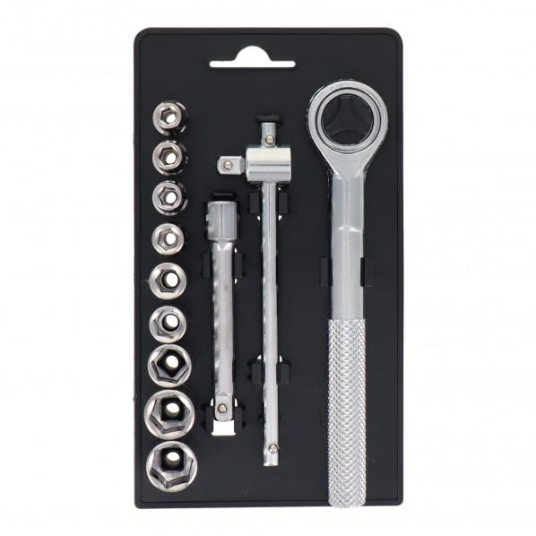 三共コーポレーション H&amp;H 12pcs.ミニミニソケットセット 差込角:6.35mm 1点