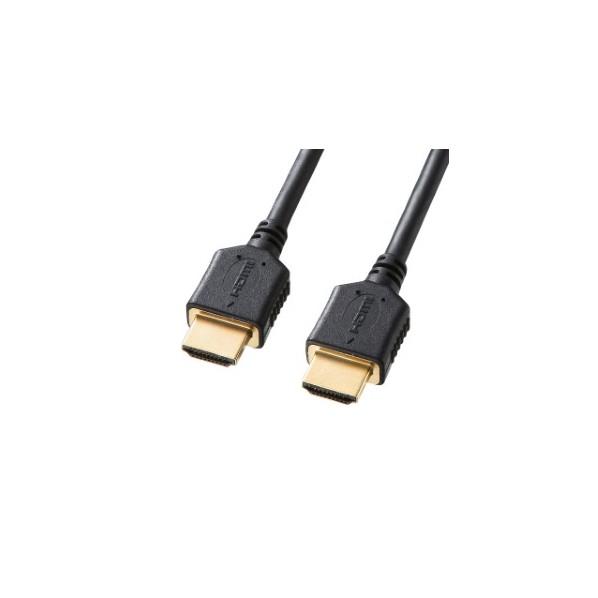 サンワサプライ プレミアムHDMIケーブル 1m 黒 KM-HD20-P10