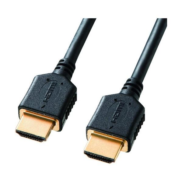 サンワサプライ プレミアムHDMIケーブル 1.5m 黒 KM-HD20-P15