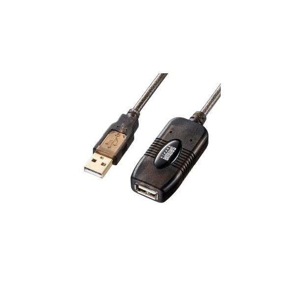 サンワサプライ USBリピーターケーブル KB-USB-R205N 1点