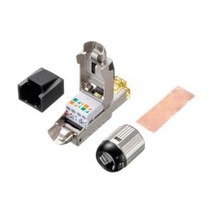 サンワサプライ カテゴリ6A RJ-45シール...の詳細画像1