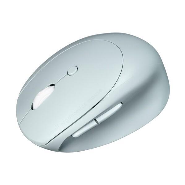 ※法人専用品※サンワサプライ 静音Bluetooth小型エルゴノミクスマウス（充電式・5ボタン） ブ...