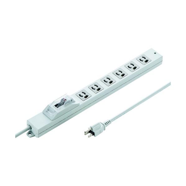 サンワサプライ 安全ブレーカータップ TAP-BR36A-1 1点