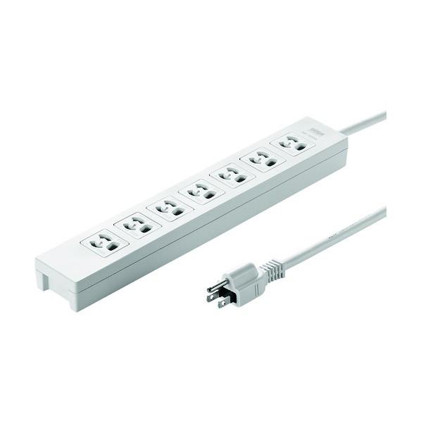サンワサプライ 電源タップ TAP-F37-5R 1点