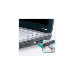 サンワサプライ USBコネクタ取付けセキュリティ ホワイト SL-46-W