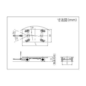 佐野車輛製作所 4輪ナックル式トレーラー 最大...の詳細画像2