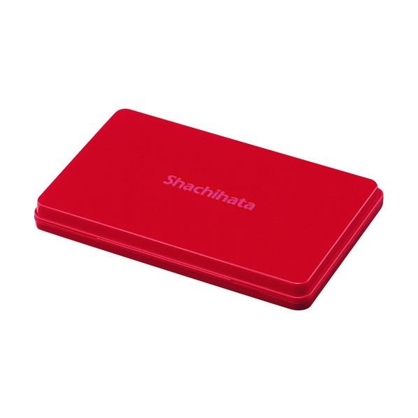 シャチハタ スタンプ台 特大形 赤 HGN-4-R 1個