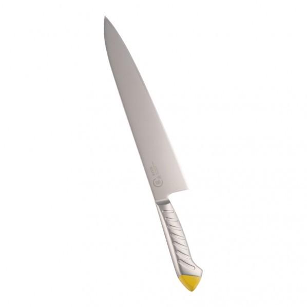 SHIMOMURA 龍治 ステンカラー 牛刀 イエロー 30cm ALY8831