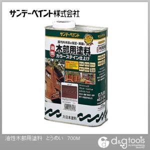 サンデーペイント 油性木部用塗料カラーステイン とうめい 0.7L｜diy-tool