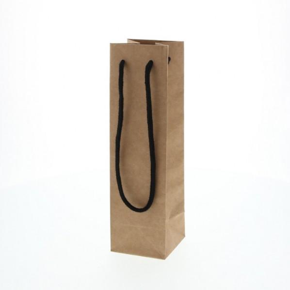 シモジマ HEIKO 紙袋 ボトルバッグ 8-8 10枚 未晒無地 80×マチ80×280mm 00...