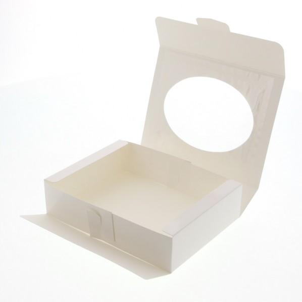 シモジマ HEIKO 箱 ニュータックインボックス L 10枚 白無地 160×120×40mm 0...