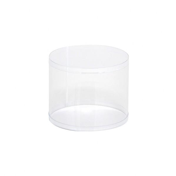 HEIKO PVC クリスタルボックス 円柱 98×80 内寸法:厚0．3×直径98×深80mm 0...