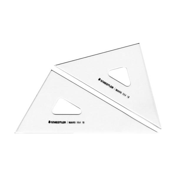 ステッドラー日本 マルス 三角定規 18cm 964 18 1セット