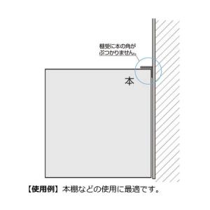 スガツネ スガツネ工業アルミ製棚柱用棚受AP-...の詳細画像2