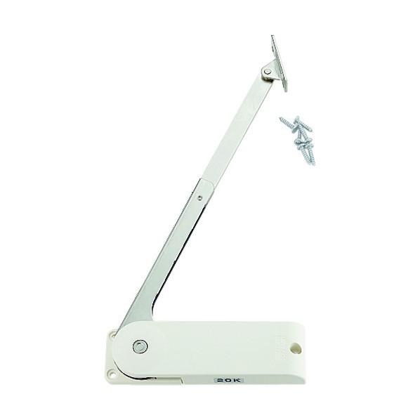 スガツネ ソフトダウンステー重量扉用HDS-20型2本使い用 ホワイト HDS-20HL-WT(18...