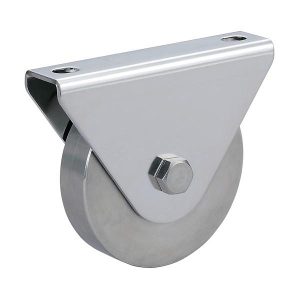 ※法人専用品※スガツネ SUS製重量用戸車枠付平型JS375-200F200024770 JS375...