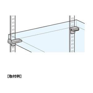 スガツネ スガツネ工業 棚ズレ防止棚受 ホワイ...の詳細画像2