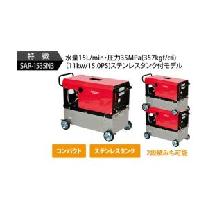 ※法人専用品※スーパー工業 200V高圧洗浄機...の詳細画像2