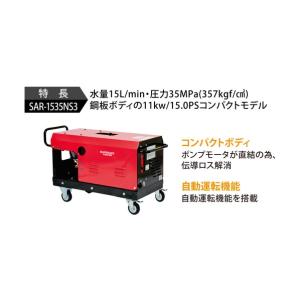 ※法人専用品※スーパー工業 200V高圧洗浄機...の詳細画像2