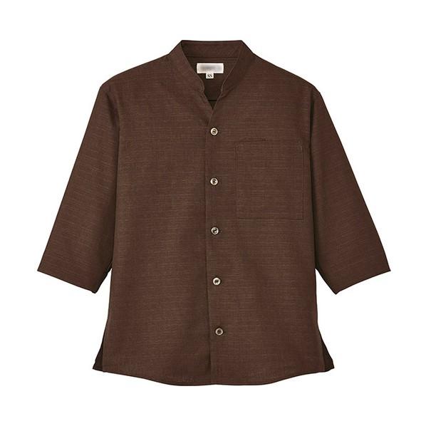 サーヴォ 七分袖ショップコート ブラウン S ブラウン S JT1163-S