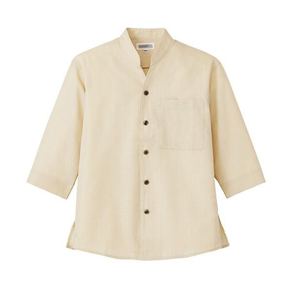 サーヴォ 七分袖ショップコート アイボリー L アイボリー L JT1165-L