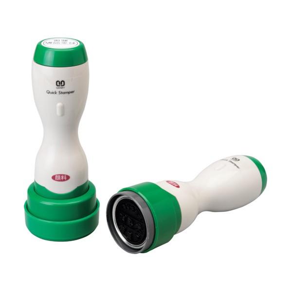 サンビー クイックスタンパー25ミリ丸 郵便用長柄 料金別納郵便 Q25Y-1 1点