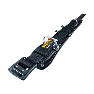 TJMデザイン ワークポジショニング用胴当てベルトフラット 黒 S WFXD1-ABS