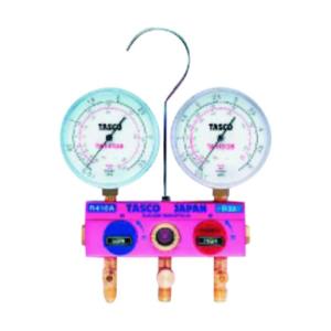 タスコR410マニホールド タスコデジタル真空ゲージ タスコ充電式真空ポンプ R410A・R32ゲージマニホールドキット | タスコ | MISUMI(ミスミ)