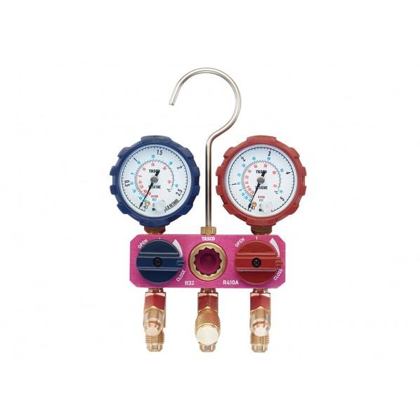 タスコ デジタルゲージマニホールドキット TA122ME-2