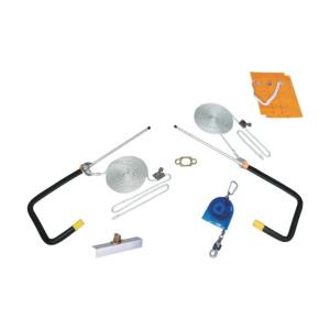 藤井電工 屋根上作業用墜落防止器具ヤネロップ YU-410-BX 1点｜DIY FACTORY ONLINE SHOP
