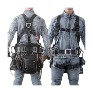 新規格 フルハーネス【黒】椿モデル 安全帯 HYF2-L-BL Y型ハーネス L