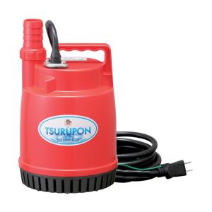 家庭用ファミリー水中ポンプ 簡易排水用 60Hz 適応ホース15・25・32mm