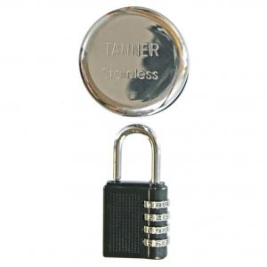 TANNER 防犯ドアノブカバー防犯金具ドアノブガード サイズ5.5×5.5×6.9cm