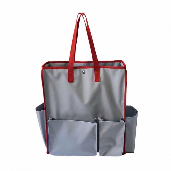 テラモトBMトートバッグM約W450(底部:400)×D148×H450mmレッドDS-233-20...