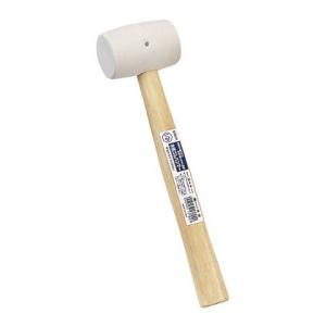 高儀木柄ゴムハンマー白H305×W80×D55(mm)