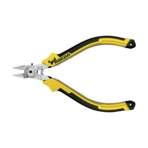 ツノダ TTC マイクロニッパー 先細タイプ 成型グリップ バネ付き 120mm PM-120DG 1点