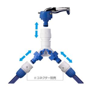 タカギ 三方コネクターコック付 G099FJ 1点の詳細画像2