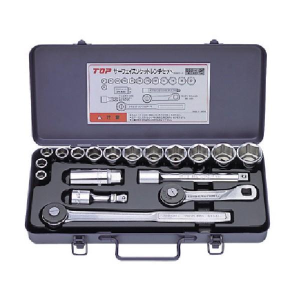 トップ工業 TOPサーフェイスソケットセット フレックスタイプ 差込角12.7mm SSS-413F...