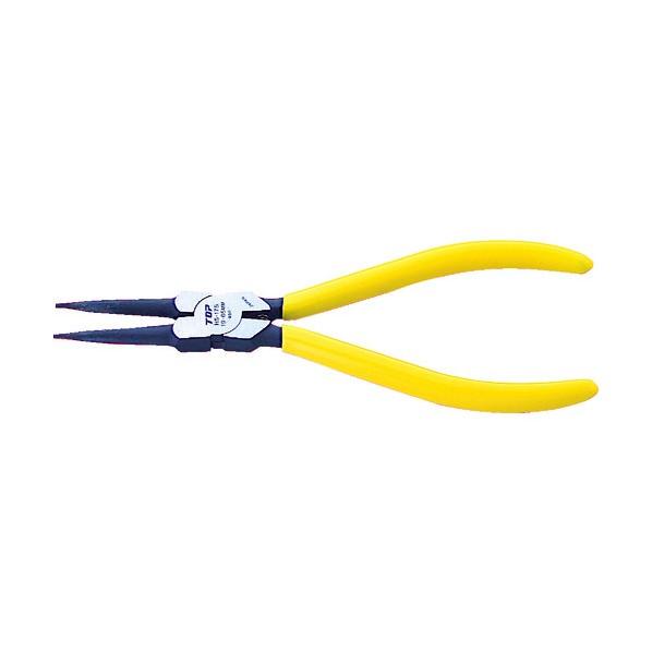 トップ工業 TOPスナップリングプライヤ穴用直爪 175mm HS-175 1点