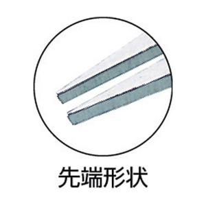 トップ工業 TOPフラットノーズプライヤステン...の詳細画像2