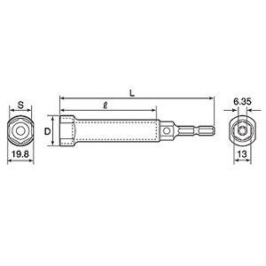 トップ工業 TOP電動ドリル用レースウェイ用ソ...の詳細画像1