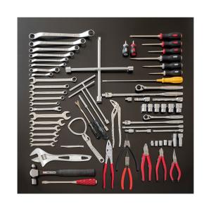 トネ 整備用工具セット ツールセット レッド 508×232×302mm TSXT950 1