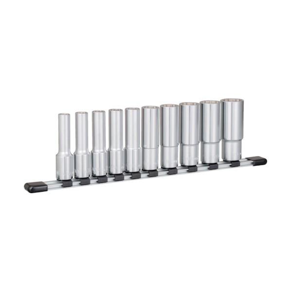 トネ ディープソケットセット(12角・ホルダー付)10pcs HDL410 1S
