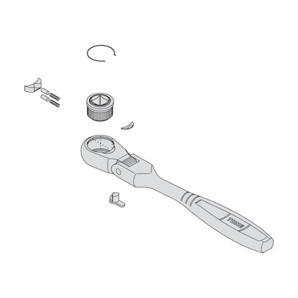 トネ リペアキット 50 x 50 x 30 mm RK-RH4FB
