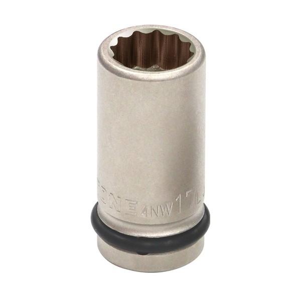 トネ インパクト用ロングソケット(12角) 12mm 4NW-12L 1個